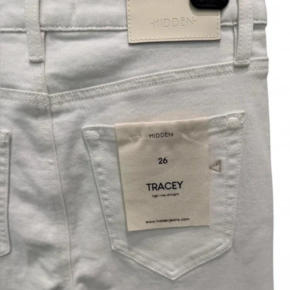 HIDDEN High-Rise Straight Denim Jeans - Picture 5 of 6